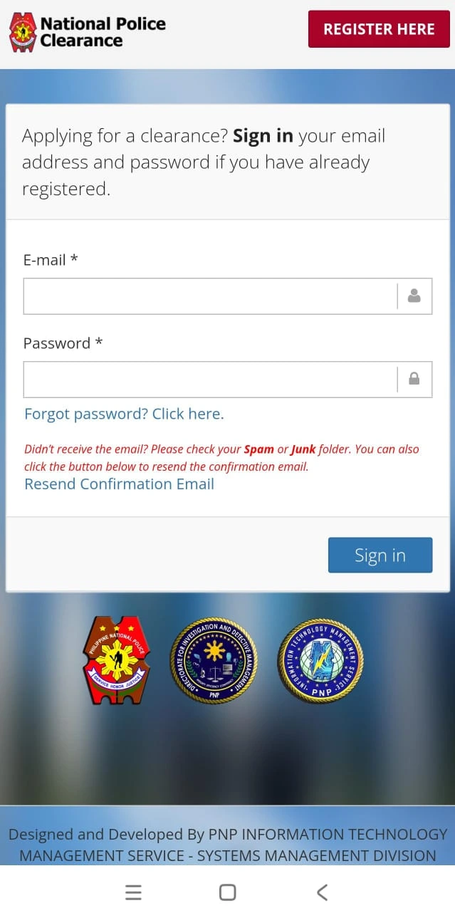 Account login 15