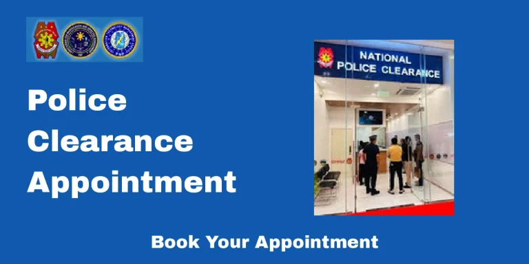 Police Clearance Appointment: Online Book Booking 2026 1 Police clearance appointment