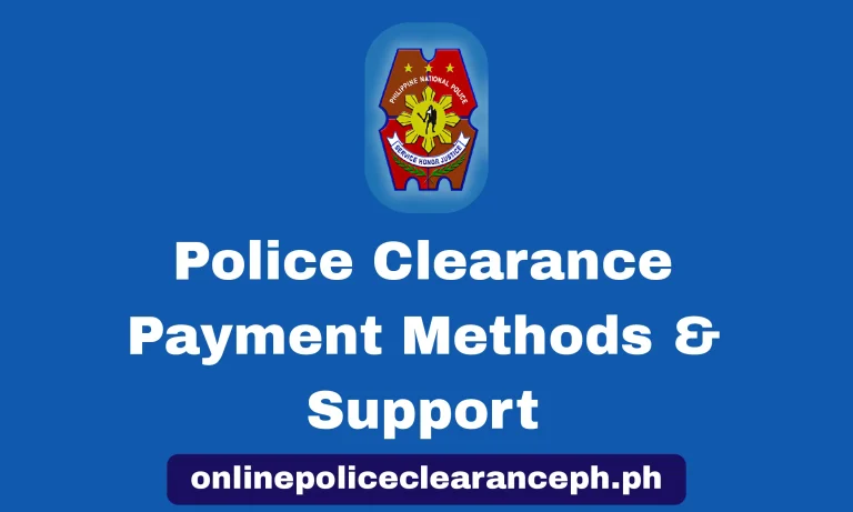 Police Clearance Payment Methods & Support Guide 2026 1 Police Clearance Payment Methods